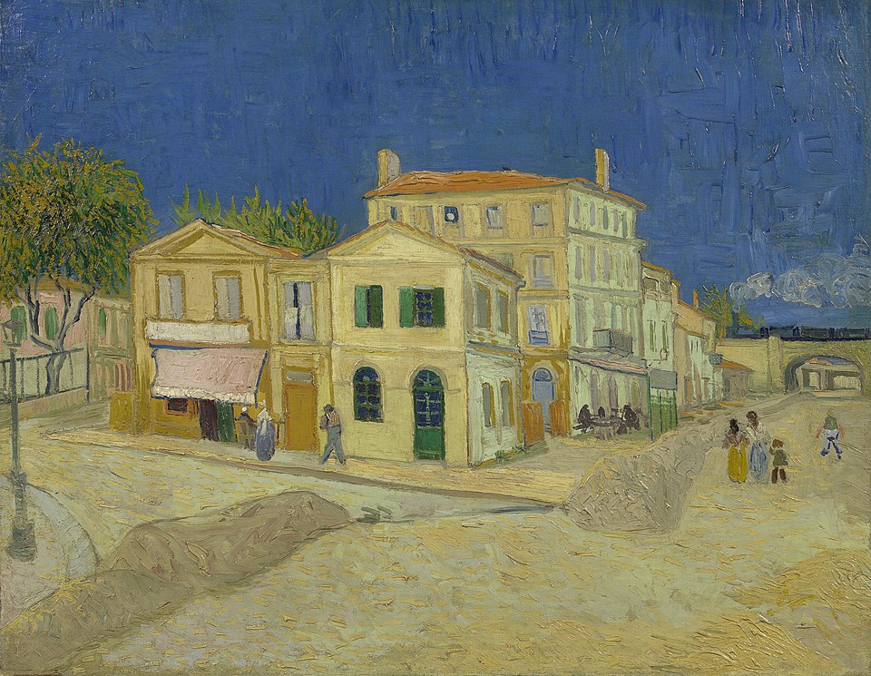 What Van Gogh painted in Arles: The yellow house